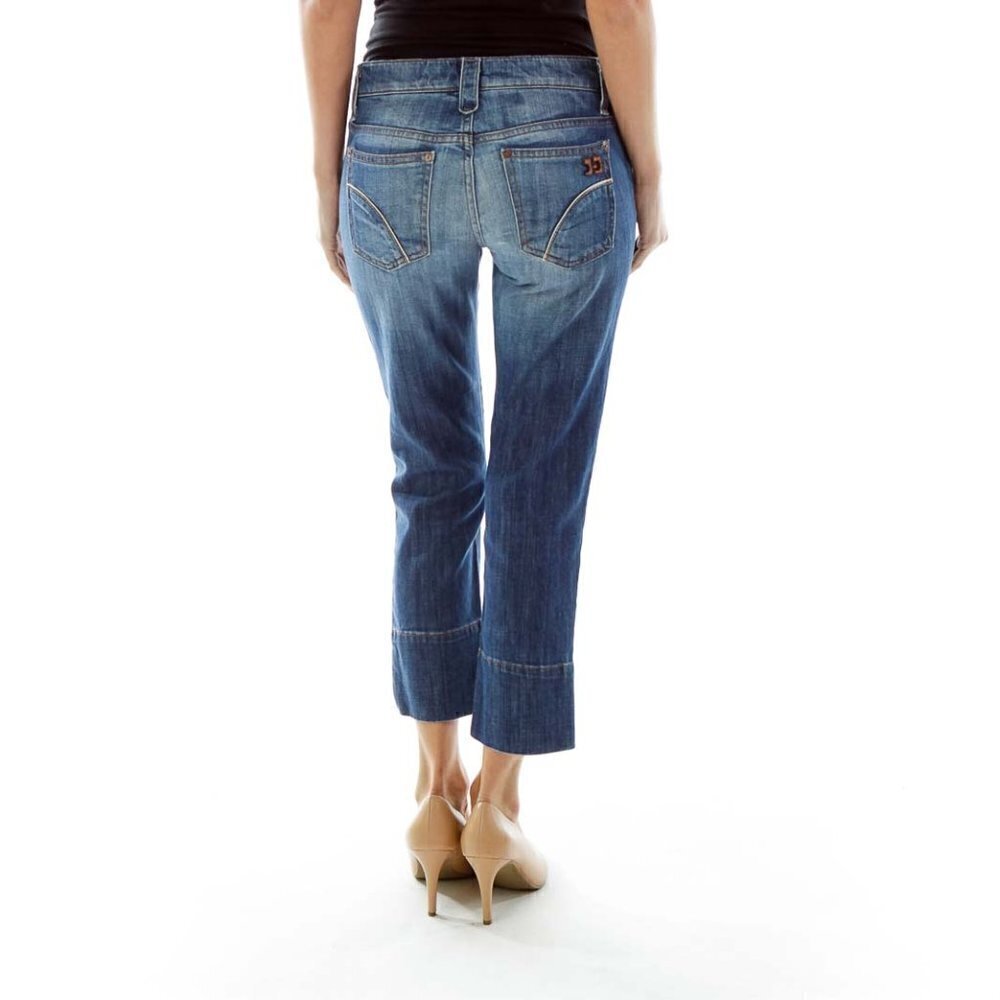 Joe's Blue Cropped Jeans - Picture 2 of 3